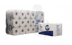 Toilettenpapier 2-lg, geprägt, 600 Blatt Kleenex Hakle, superhochweiss -8441-