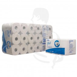 Toilettenpapier 3-lg, geprägt, 350 Blatt Scott Control, Tissue, Standard weiss -8518-