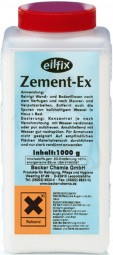 Zementschleierentferner CleanAgent ZemEx Pulver 1kg, reinigt Wand- und Boden-