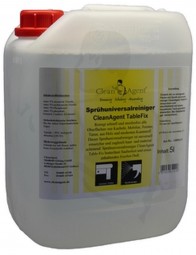 Sprühuniversalreiniger CleanAgent TableFix gebrauchsfertig, 5 Liter