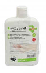 Haut,- Händedesinfektion MyClean HB, 150ml biozide alkoholische Händedesinfektion