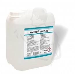 Haut,- Händedesinfektion Myxal®-SEPT 80, 5 L alkoholische Händedesinfektion, parfümfrei
