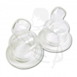 Babyflaschensauger Silikon für 0-6 Monate in dentale/kieferorthopädische Form 2er Pack