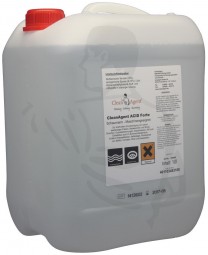 Sanitärgrundreiniger CleanAgent AcidForte FARBLOS, stark sauer, 10 Liter