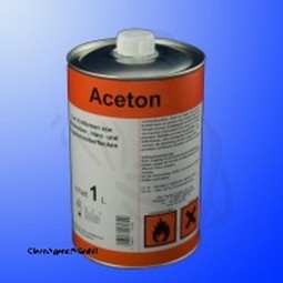 Aceton, 1 Liter Lösungs- und Extraktionsmittel