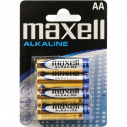Batterien Maxel Alkaline (L)R6 (4er Pack) AA 1,5V -Standartbatterie-