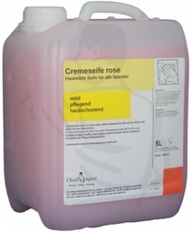 Cremeseife, rosé, CleanAgent, 5 L 