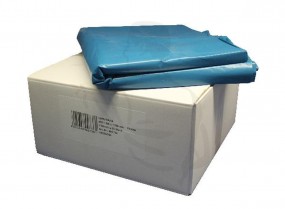 Müllsäcke 650+550x1350, blau (240L) aus LDPE Material, extrem stark,Typ100, echte 70µm