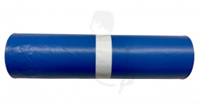 Müllsäck aus LDPE , 900x1100 (160 Liter) Typ60, blau, verstärkt, echte 40mµ -ROLLENWARE-