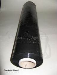 Strechfolie, schwarz, 50 x 300 m 25µm, (Handrollen), 50mm Kern