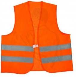 Warnweste Neon EN471, Klasse2, orange Übergröße 80% Polyester/20% Baumwolle, Bauchumfang 146cm