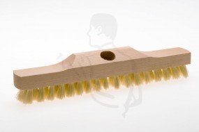 Wischer Fibre, 1-loch ohne Gewinde, 30 cm aus geschliffenen Holzkörper, unlackiert