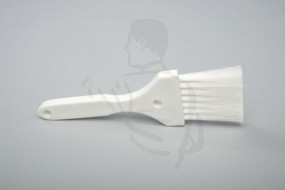 Hygiene Flachpinsel PBT0.15, 2Zoll/5cm Körper und Griff aus weissem Kunststoff
