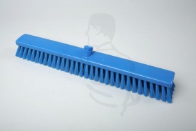 Hygiene-Besen aus Kunststoff BLAU 60X6cm mit weicher Polyester-Borste PBT 0.3