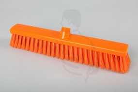Hygiene-Besen aus Kunststoff ORANGE 40X5cm mit weicher Polyester-Borste PBT 0.3