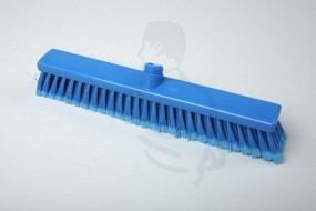 Hygiene-Besen aus Kunststoff BLAU 40X5cm mit weicher, geschlitzter Polyester-Borste PBT 0.3