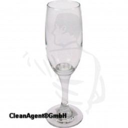 Sektglas (schwere Ausführung), 0,15l mit Standfuss aus Klarglas