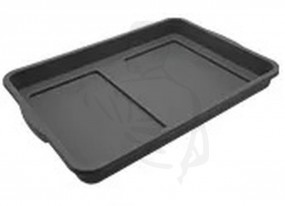Schublade flach aus Kunststoff, grau für Reinigungswagen VARIX PRESS/BOX