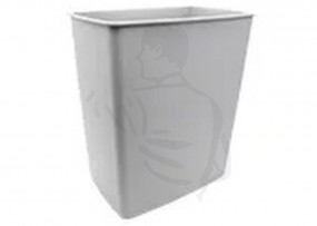 Einhänge-Eimer aus Kunststoff, grau, 30Liter für Reinigungswagen VARIX PRESS/BOX