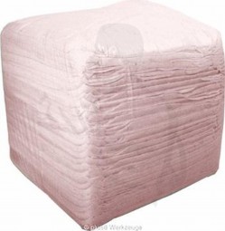 Eurovliestücher im Polysack rosa, 38x40cm,10kg Thermovlies strapazierfähig uund saugstark 140g/m²