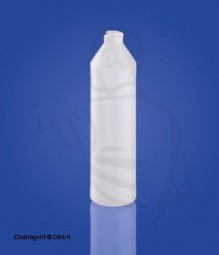Leerflasche mit Sicherheitsverschluß, 1L -runde Ausführung-, weiß/transparent