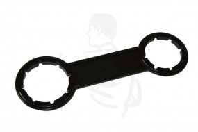 Kombi Kanisterschlüssel für Gewinde D51mm&61mm schwarz aus Kunststoff mit Innengewinde/gezahnt