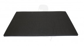 Klett (Hand)pad mit Moosgummi und Klettbelag soft rechteckig, ideal für glatte Flächen 508x355x10mm