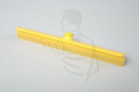 Wasserschieber, Kunststoff, 50 cm, gelb einteilig, für Hygienebereich geeignet
