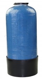 Lewi Leerflasche für Mischbettharz 12,5 Liter blau, inkl. Schraubdeckel und Flaschenfuß