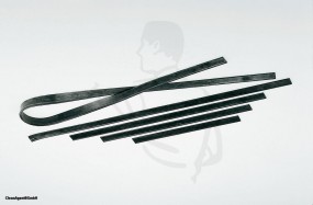 Schiene mit Ersatzwischergummi 120 cm hart aus Edelstsahl für -Sörbo System-