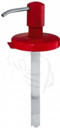ERSATZ - Dosierpumpe aus Kunststoff für 3kg Handwaschpastendosen aus Kunststoff rot