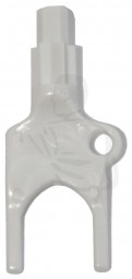 Ersatzschlüssel aus Kunststoff für Ellipse System geeignet für Seifen, Rollen und Handtuchspender