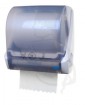 Handtuchrollenspender Kunstoff weiß/blau mit Autocut (automatischer Abschnitt) bis 25cm
