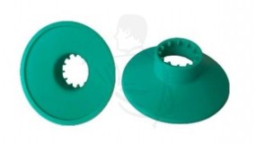 Verdunsterkappe für Schaft aus Kunststoff, grün passend zu Desinfektionsspender Standard 0,5/1L