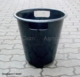 Ersatzkunststoffeinsatz für Abfallbehälter aus Waschbeton 62cm