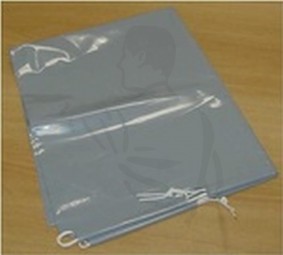 Behälterbeutel PE mit Schnellverschlussband 70mµ passend zu Damenhygienebehälter 