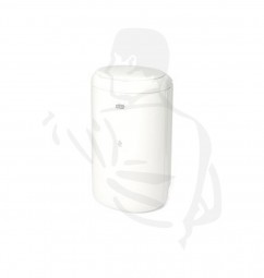 Hygienebehälter aus Kunststoff, Tork, 5 Liter weiss aus Kunststoff mit Deckel (B3) -564000-
