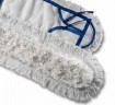 Feuchtwischbezüge mit Taschen, 40 cm Baumwolle/Polyestergemisch, Schlinge/Franse