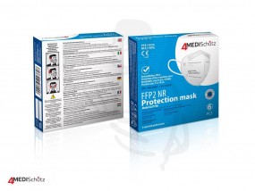 Filtrierende Staubmaske CE zertifiziert FFP2 gegen gifte, feste und flüssige Partikel CE1437