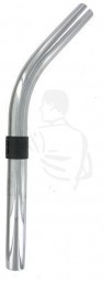 Saugrohrbogen(Krümmer) aus Edelstahl passend für Henry/NVP180 Sauger 470 mm