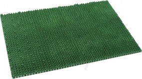 Schmutzfangmatte (Kronen ) aus PVC, grün, 40x60 wetterbständig, bürstenähnliche Oberfläche H15mm
