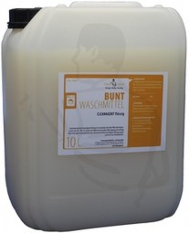 BUNTWASCHMITTEL CleanAgent flüssig 10L einsetzbar für alle Waschtemperaturen