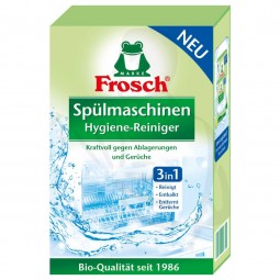 Spülmaschinen Hygiene-Reiniger 3in1 Frosch 125g mit Aktiv-Frische-Formel gegen unangenehme Gerüche