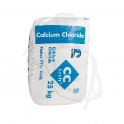 Auftausalz Calciumchlorid 77/78 % Schuppen 25kg Calciumchlorid (bis -18°C) Körnung ca. 2-5 mm