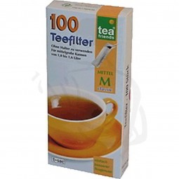 Filtertüten, lang Größe M (100-er) geeignet für Tee in Faltschachtel
