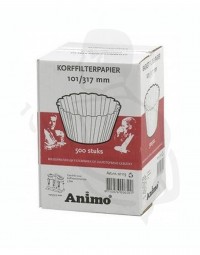 Korbfilterpapier Animo ComBilineCB5/CN5e/CN5i Maße (Durchmesser): 101/317 mm (500er)